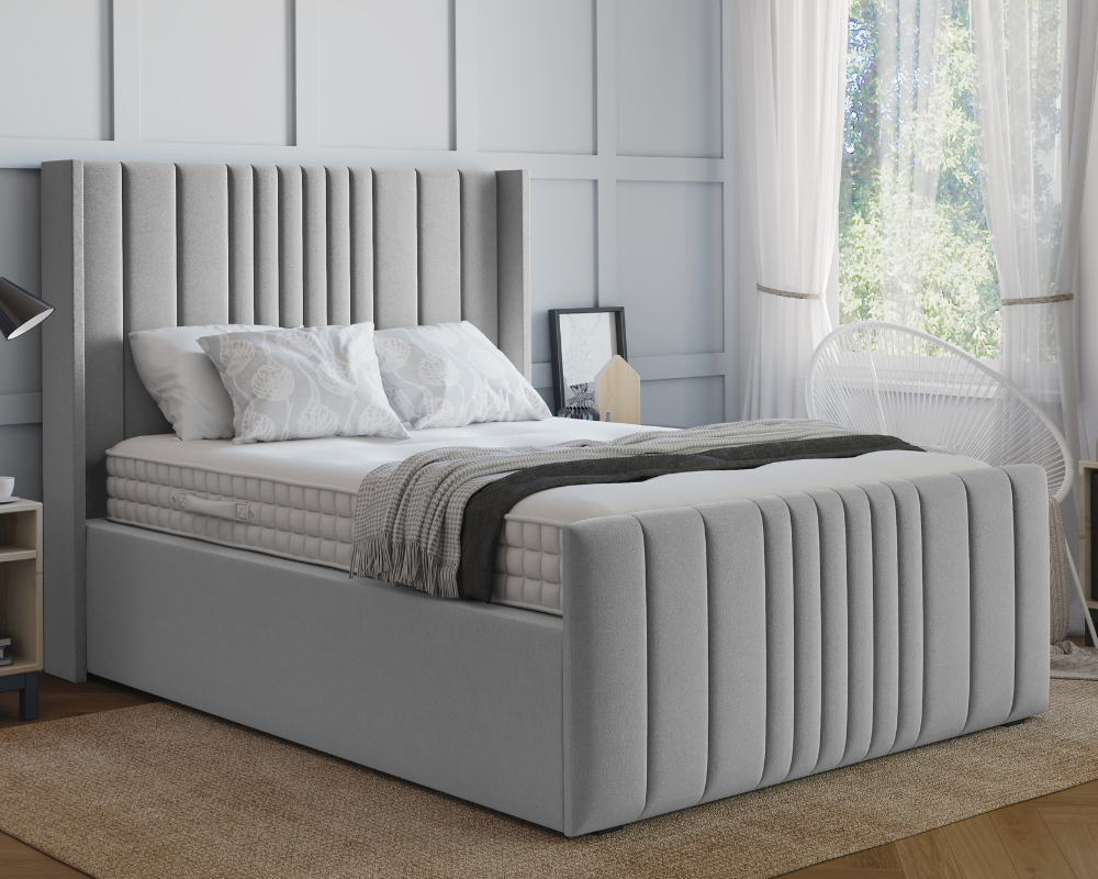 Tamara Winged Ottoman Bed