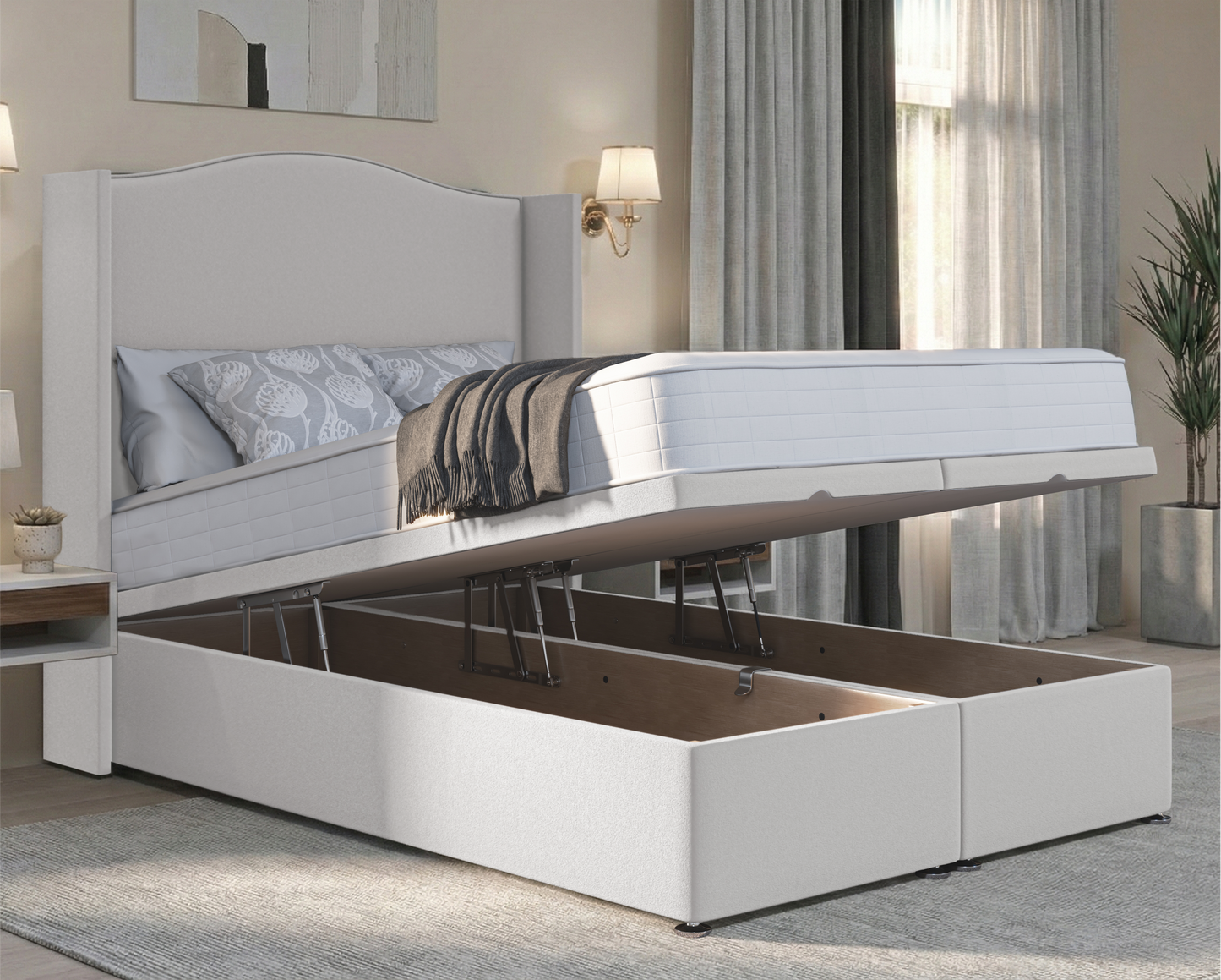 Wilson Wing Ottoman Divan Bed
