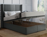 Hazel Winged Super King Ottoman Divan Bed