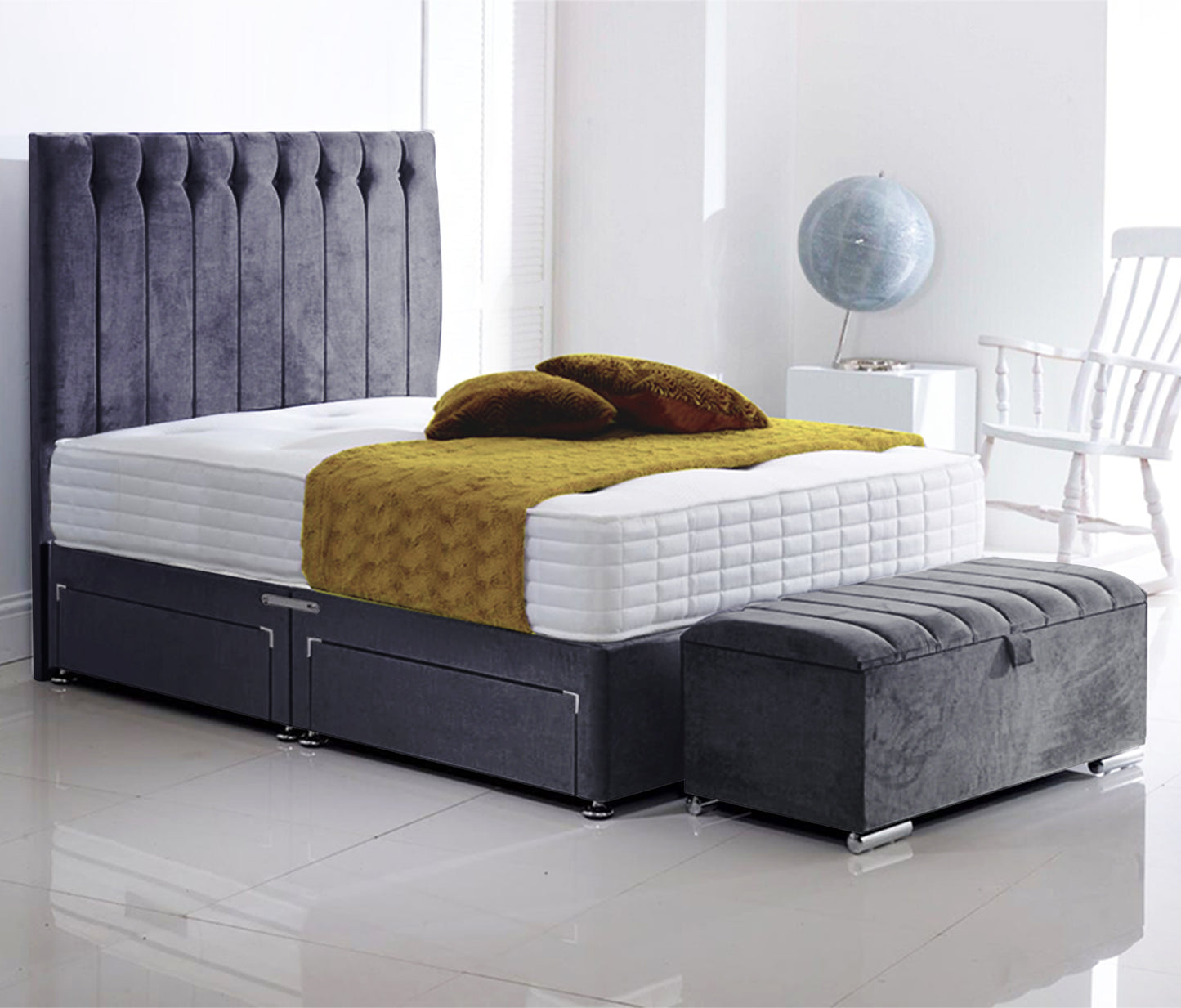 Olivia with Ottoman Set