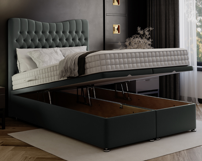 Wave Ottoman Divan Bed