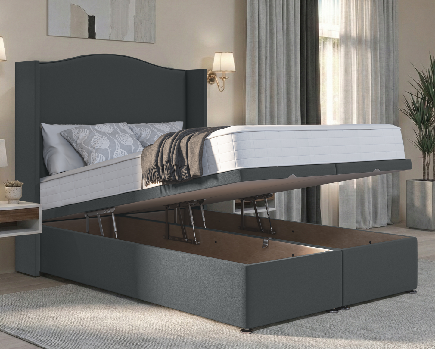 Wilson Wing Ottoman Divan Bed