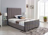Stripe Plus  Upholstered Bed Frame